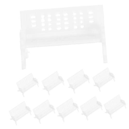 MUCKLILY 5 Stück Mini-parkstuhl Möbelmodell Schreibtischspielzeug Für Das Büro Mini-Stuhl Doll Toy Accessoires Chair Partystühle Mini Doll House Kitchen Ware Weiß Plastik MUCKLILY 5 Stück Mini-parkstuhl Möbelmodell Schreibtischspielzeug Für Das Büro Mini-Stuhl Doll Toy Accessoires Chair Partystühle Mini Doll House Kitchen Ware Weiß Plastik von MUCKLILY