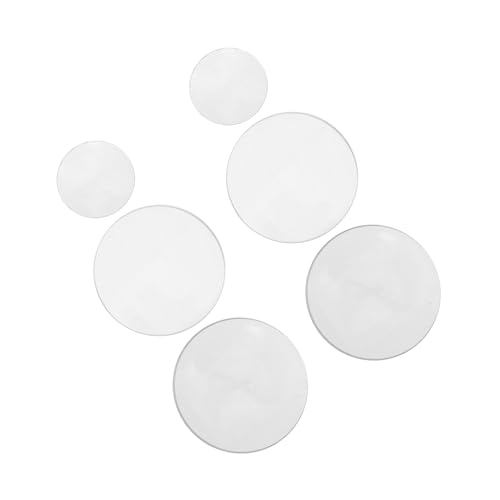 MUCKLILY 6 Stück Optische Linse Bausätze optisches Objektiv Fokussierung Bausatz doppelt Doppelkonvexes Objektiv konvexe Linse konvexe Glaslinse konvexes Glas Transparent MUCKLILY 6 Stück Optische Linse Bausätze optisches Objektiv Fokussierung Bausatz doppelt Doppelkonvexes Objektiv konvexe Linse konvexe Glaslinse konvexes Glas Transparent von MUCKLILY