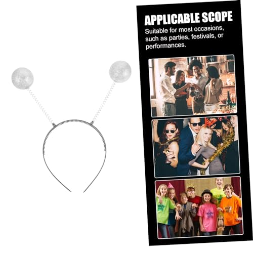 MUCKLILY 8 Stück Teiliges Pompom Haarband Froth Ball Kopfband mit Kreativen Schaumstoffkugeln Elastisch Wiederverwendbar für Party Halloween Weihnachten Cosplay und Festlichkeiten Passend MUCKLILY 8 Stück Teiliges Pompom Haarband Froth Ball Kopfband mit Kreativen Schaumstoffkugeln Elastisch Wiederverwendbar für Party Halloween Weihnachten Cosplay und Festlichkeiten Passend von MUCKLILY