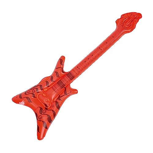 MUCKLILY Aufblasbare Gitarre Dekorative Rockmusik Requisite für Partys für Erwachsene Karneval Strandspiele und Mottopartys Farblich Zufällig Ausgewählt MUCKLILY Aufblasbare Gitarre Dekorative Rockmusik Requisite für Partys für Erwachsene Karneval Strandspiele und Mottopartys Farblich Zufällig Ausgewählt von MUCKLILY