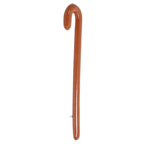 MUCKLILY Aufblasbarer Gehstock Party Deko Lustiger Krücken Prop aus PVC Großes Inflatable Ballonspielzeug für Bühnenauftritte Halloween Kostüm Leichte Langlebige und Tragbare Dekoration von MUCKLILY