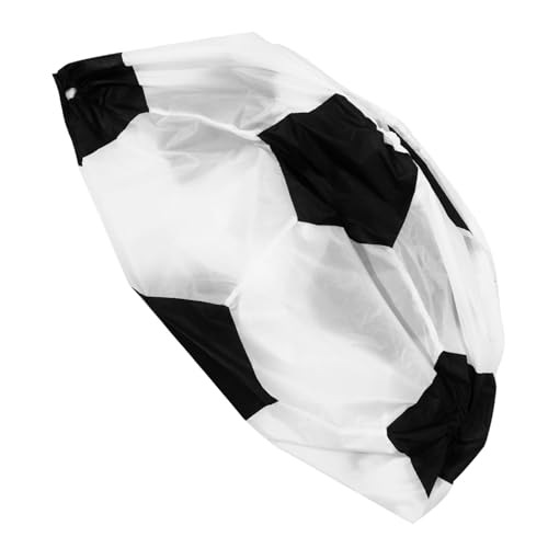 MUCKLILY Aufblasbares Fußballkostüm Erwachsene Lustiges Blow Up Outfit für Karneval Cheerleader Party Bühnenperformance Hochwertiges Polyester Leicht und Langlebig von MUCKLILY