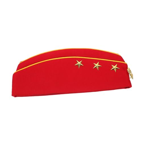 MUCKLILY Bootsmützen Hüte Dekorative Kostümparty Cosplay Für Hakenkappen Camouflage Kapitän Soldat Ankleidestil Nautische Seemannsschiffe Mütze Matrosentanzhut Matrosenhut Stoff Rot MUCKLILY Bootsmützen Hüte Dekorative Kostümparty Cosplay Für Hakenkappen Camouflage Kapitän Soldat Ankleidestil Nautische Seemannsschiffe Mütze Matrosentanzhut Matrosenhut Stoff Rot von MUCKLILY