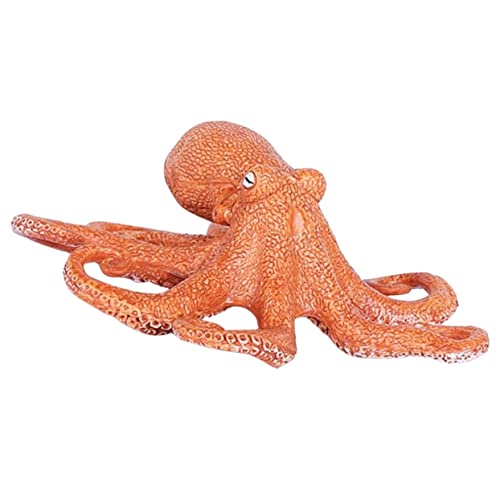MUCKLILY Dekoratives Modell aus Hochwertigem Kunststoff Entzückendes Tintenfischspielzeug für Kreative Deko und Gartenornamente für Kindergeburtstage und Meereswelt Themen von MUCKLILY