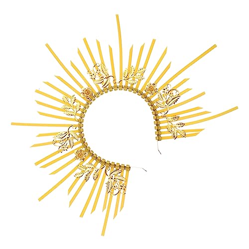 MUCKLILY Gothic Haarschmuck Damen Gelbes Stirnband für Partys Hochzeiten und Halloween Komfortabel und Kostümrequisite für Besondere Anlässe MUCKLILY Gothic Haarschmuck Damen Gelbes Stirnband für Partys Hochzeiten und Halloween Komfortabel und Kostümrequisite für Besondere Anlässe von MUCKLILY