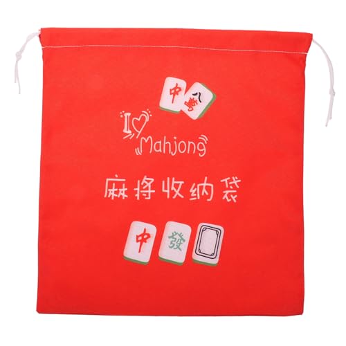 MUCKLILY Große Mahjong Aufbewahrungstasche Kordelzug Beutel Reißfest Mehrzweck Mahjong Organizer Tragbarer Spielsteine Aufbewahrungsbehälter für Reisen und Turniere MUCKLILY Große Mahjong Aufbewahrungstasche Kordelzug Beutel Reißfest Mehrzweck Mahjong Organizer Tragbarer Spielsteine Aufbewahrungsbehälter für Reisen und Turniere von MUCKLILY