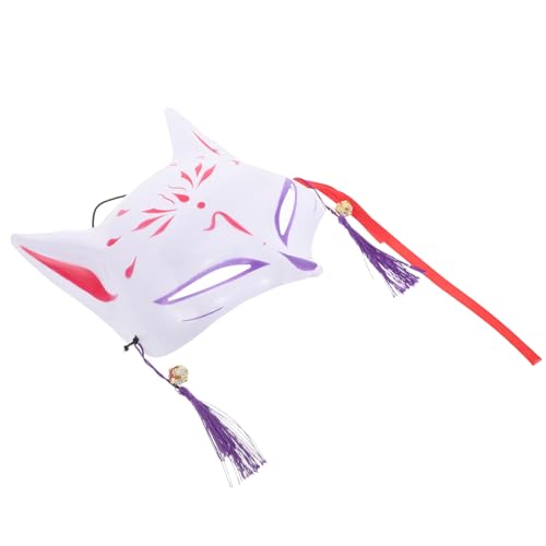 MUCKLILY Halloween Fox Half Mask Cat Fox Fox Cosplay Kostümzubehör Für Maskerade Cosplay Party MUCKLILY Halloween Fox Half Mask Cat Fox Fox Cosplay Kostümzubehör Für Maskerade Cosplay Party von MUCKLILY