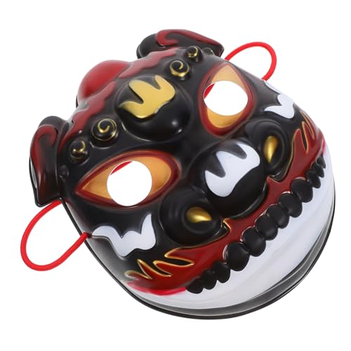 MUCKLILY Halloween Tier Maske Abs Gruselige Cosplay Maske für Karneval Bühnenauftritte und Maskerade Leichte und Sichere Animal Design für Halloween Party und Festdeko von MUCKLILY