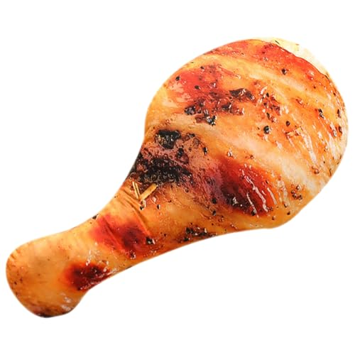 MUCKLILY Hühnerbeinkissen Kuscheltier Baguettekissen Plüschbaguette Kissenbezüge Standardgröße Kissen Memory-Schaum Toastplüsch Nackenkissen Gebratene Hähnchenschenkel Hellbraun MUCKLILY Hühnerbeinkissen Kuscheltier Baguettekissen Plüschbaguette Kissenbezüge Standardgröße Kissen Memory-Schaum Toastplüsch Nackenkissen Gebratene Hähnchenschenkel Hellbraun von MUCKLILY