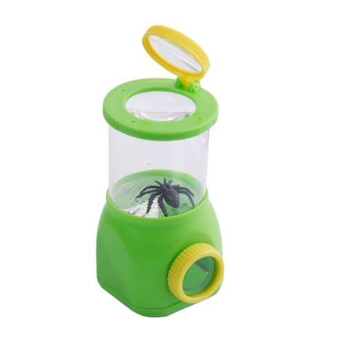 MUCKLILY Insektenbetrachter Insektenfänger Set Für Insektenspielzeug Spinnenfänger Lupe Insektenbetrachter Set Insektenfang Set Insektenfänger Insektenvitrine von MUCKLILY
