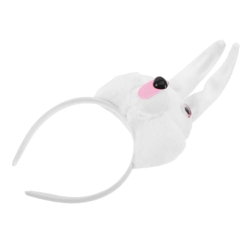 MUCKLILY Kaninchen Plüsch Haarreif Süßes Cartoon Stirnband für Bühnenauftritte Partys und Cosplay Weich und Komfortabel Verschiedenen Farben von MUCKLILY