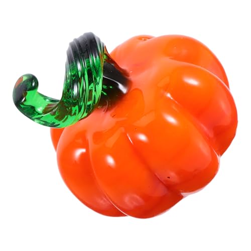 MUCKLILY Kristallkürbis Sammlerstück Herbstdekorationen Glasfruchtornament Schreibtisch Briefbeschwerer Glaskürbis Heimdekoration MUCKLILY Kristallkürbis Sammlerstück Herbstdekorationen Glasfruchtornament Schreibtisch Briefbeschwerer Glaskürbis Heimdekoration von MUCKLILY