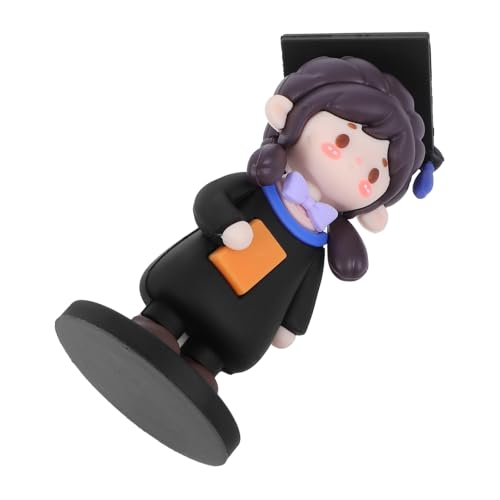 MUCKLILY Kuchendekoration backen Arzt Dekorationen Arzt Cupcake Topper Herzlichen Glückwunsch, Pharmd-Kuchenaufsatz Abschlusskuchendekor Graduierung Figur aus Harz Abschlussfeier PVC von MUCKLILY