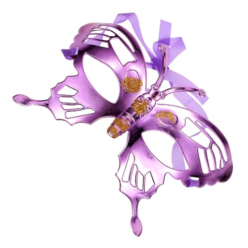 MUCKLILY Leichte Schmetterling Cosplay Maske aus Robustem Kunststoff Damen Party Maske für Halloween Karneval Maskenball und Rollenspiele Einzigartiges Design für Auffällige Kostüme MUCKLILY Leichte Schmetterling Cosplay Maske aus Robustem Kunststoff Damen Party Maske für Halloween Karneval Maskenball und Rollenspiele Einzigartiges Design für Auffällige Kostüme von MUCKLILY