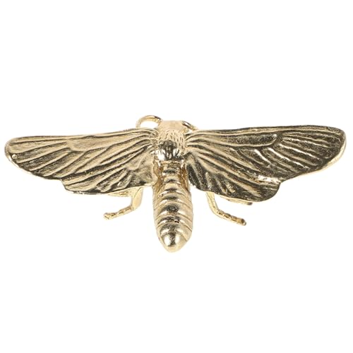 MUCKLILY Libellenverzierung Messingverzierungen Insektenstatue aus Metall Skulptur im Freien Tierornament aus Eisen Libelle Figur Libelle-Statue Messingfigur Libelle-Modell Golden MUCKLILY Libellenverzierung Messingverzierungen Insektenstatue aus Metall Skulptur im Freien Tierornament aus Eisen Libelle Figur Libelle-Statue Messingfigur Libelle-Modell Golden von MUCKLILY