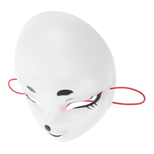 MUCKLILY Maske Mädchen Halloween Kunststoff Maske Bemalbar Leicht Komfortabel DIY Fasching Party Karneval Cosplay Kostüm Zubehör MUCKLILY Maske Mädchen Halloween Kunststoff Maske Bemalbar Leicht Komfortabel DIY Fasching Party Karneval Cosplay Kostüm Zubehör von MUCKLILY
