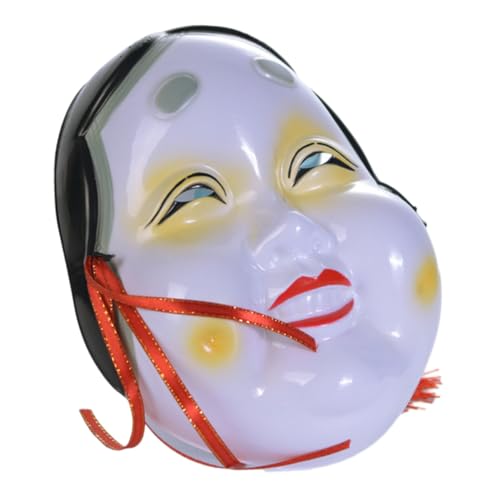 MUCKLILY Maskerade-Maske Kleider Maske Japanische Lustige Geisha-kostüm Dämon Lieferungen Plastik Frau Dekor Gastgeschenke von MUCKLILY