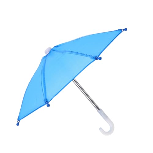 MUCKLILY Mini-Regenschirm Miniatur-Puppenhaus- Bunte Regenschirme zur Dekoration Miniaturschirm Regenschirm winzige Regenschirme als Requisiten Stoff von MUCKLILY