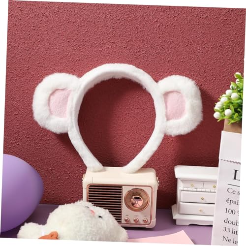 MUCKLILY Niedliches Bärenohren Stirnband aus Weichem Plüsch Bequemes Haarband für Vielseitig Einsetzbar für Geburtstag Cosplay Make up und Festliche Partys Wie Weihnachten und Karneval MUCKLILY Niedliches Bärenohren Stirnband aus Weichem Plüsch Bequemes Haarband für Vielseitig Einsetzbar für Geburtstag Cosplay Make up und Festliche Partys Wie Weihnachten und Karneval von MUCKLILY