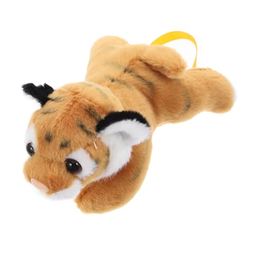 MUCKLILY Niedliches Plüschtier Tiger für Schulter Realistisches Kuscheltier im Cartoon Design Perfektes Tragbar für Partys und Dekoration MUCKLILY Niedliches Plüschtier Tiger für Schulter Realistisches Kuscheltier im Cartoon Design Perfektes Tragbar für Partys und Dekoration von MUCKLILY