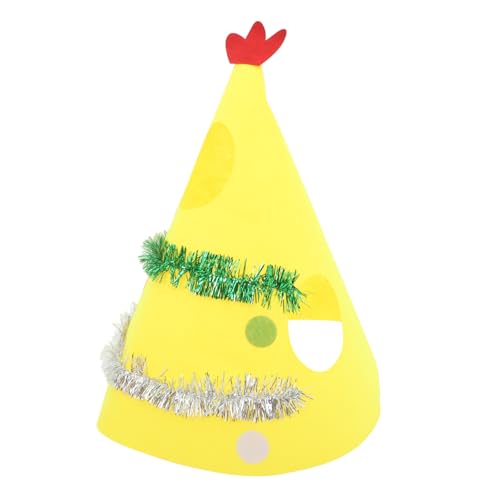 MUCKLILY Osterkleidung Lustiges Kinderkostüm Lustige Kostüme Für Ostern Urlaubskostüm Tanzkostüm Party Kostüm Für -performance-kostüme Spaß Outfit Filzstoff Gelb von MUCKLILY
