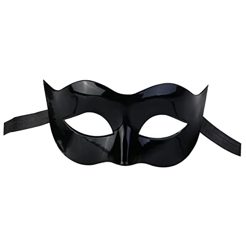MUCKLILY Elegantes Halbmasken-accessoire Für Männer Maskerade-auge Schwarz Für Kostümpartys von MUCKLILY