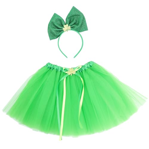 MUCKLILY Prinzessin 1 Satz St. Patricks Day Kostüm Kinderpartykostüm Für Mädchen Mit Zubehör 2–8 Jahre von MUCKLILY