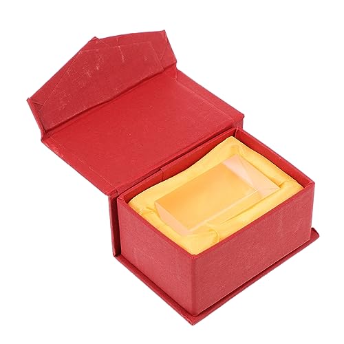 MUCKLILY Prisma Optische Dreieckige Klassenzimmer Klar Pädagogisches Wissenschaft Kits Licht Spektrum Werkzeug Physik Experiment Ausrüstung Glas von MUCKLILY
