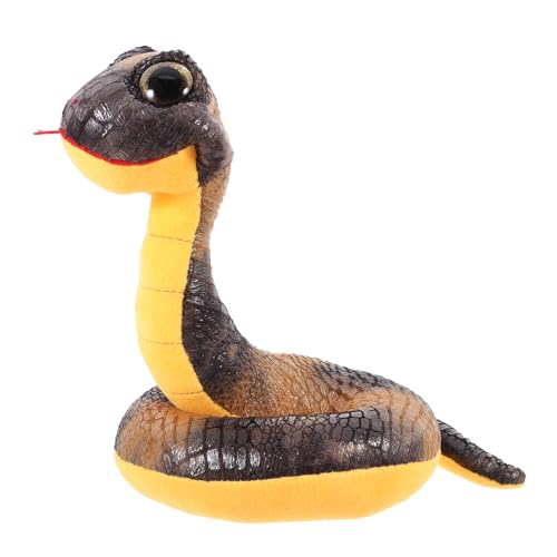 MUCKLILY Realistische Plüschschlange Kuscheliger Schlangen Maskottchen für Jahr der Schlange für Halloween Feste und Dekoration mit Authentischem Design und Handgenähter MUCKLILY Realistische Plüschschlange Kuscheliger Schlangen Maskottchen für Jahr der Schlange für Halloween Feste und Dekoration mit Authentischem Design und Handgenähter von MUCKLILY