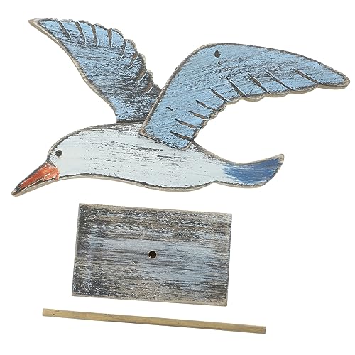 MUCKLILY Retro Seevogel Ornamente Möwen Vogel Dekorationsständer Garten Ornament Küsten Seemöwen Heimdekoration Möwen Ornament Große Strand Dekoration Rufvogel Statue Holz MUCKLILY Retro Seevogel Ornamente Möwen Vogel Dekorationsständer Garten Ornament Küsten Seemöwen Heimdekoration Möwen Ornament Große Strand Dekoration Rufvogel Statue Holz von MUCKLILY