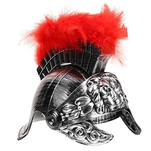 MUCKLILY Römischer Gladiatorenhelm mit Design Antiker Kriegerhelm für Männer für Cosplay und Kostümpartys Leicht und zu Tragen MUCKLILY Römischer Gladiatorenhelm mit Design Antiker Kriegerhelm für Männer für Cosplay und Kostümpartys Leicht und zu Tragen von MUCKLILY