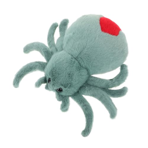 MUCKLILY Rote Schwanzspinne Spinnen Deko Gefüllte Spinne Halloween-stofftier Halloween-kuscheltiere Plüsch MUCKLILY Rote Schwanzspinne Spinnen Deko Gefüllte Spinne Halloween-stofftier Halloween-kuscheltiere Plüsch von MUCKLILY