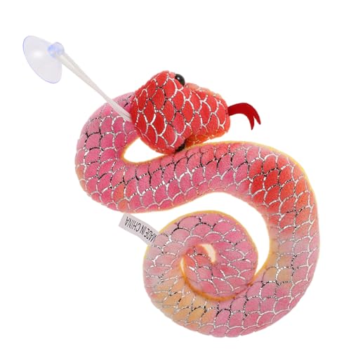 MUCKLILY Schlangen Plüsch Tier Realistisches Kuscheltier mit Gestickten Details Dekoration für Feiern und im Jahr der Schlange und Sicher für MUCKLILY Schlangen Plüsch Tier Realistisches Kuscheltier mit Gestickten Details Dekoration für Feiern und im Jahr der Schlange und Sicher für von MUCKLILY