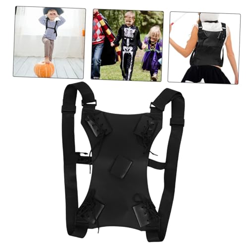 MUCKLILY Schwerttragegurt Doppelter Schultergurt Verstellbar Unisex Cosplay Rucksackriemen für Schwerter Mittelalter Ninja Kostüm Zubehör von MUCKLILY