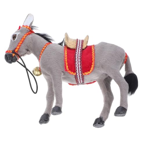 MUCKLILY Simulationstiermodell Mini-Esel Simulation von Tierornamenten Eselspielzeug Nutztierfiguren simuliertes Tiermodell Flanell Zufällige Farbe MUCKLILY Simulationstiermodell Mini-Esel Simulation von Tierornamenten Eselspielzeug Nutztierfiguren simuliertes Tiermodell Flanell Zufällige Farbe von MUCKLILY