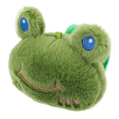 MUCKLILY Snap-armband-geldbörse Für Kinder, Niedliches Tier-schlagarmband, Münzgeldbörse, Entzückendes Frosch-schlagarmband, Plüsch-stofftier-armband Für Lustige Accessoires Für Kinder von MUCKLILY