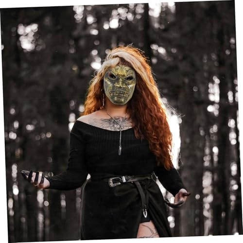 MUCKLILY Spartanische Maske für Herren Vintage Griechische Soldaten Maske Halloween Kostüm Cosplay Leicht und Robust für Party und Krieger Verkleidung MUCKLILY Spartanische Maske für Herren Vintage Griechische Soldaten Maske Halloween Kostüm Cosplay Leicht und Robust für Party und Krieger Verkleidung von MUCKLILY