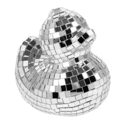 MUCKLILY Spiegel Disco Ente Im Reflektierende Tischdekoration Für Disco Partys Und Kreative Wohnräume Glänzendes Ornament Für Zuhause MUCKLILY Spiegel Disco Ente Im Reflektierende Tischdekoration Für Disco Partys Und Kreative Wohnräume Glänzendes Ornament Für Zuhause von MUCKLILY