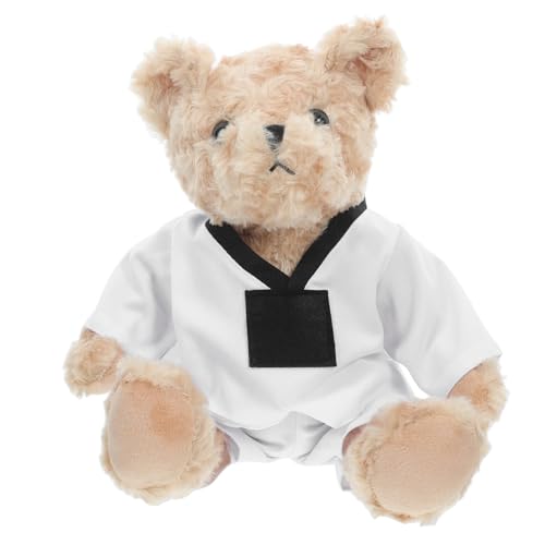 MUCKLILY Taekwondo Plüschtier Weiches Stofftier für Taekwondo Enthusiasten Perfektes für Feiertagen und Besonderen Anlässen Dekoration und Unvergessliches von MUCKLILY