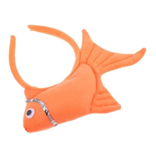 MUCKLILY Tier Stirnband für Frauen Lustiges Haarzubehör mit Fischdesign für Strand Langlebig Perfektes Make Up Stirnband für Halloween Kostümpartys MUCKLILY Tier Stirnband für Frauen Lustiges Haarzubehör mit Fischdesign für Strand Langlebig Perfektes Make Up Stirnband für Halloween Kostümpartys von MUCKLILY