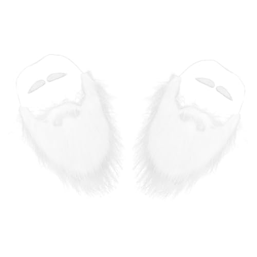 MUCKLILY Weihnachtliches Plüsch-Schnurrbart und Augenbrauen mit Elastischem Band und Selbstklebenden Rückseiten Realistisches Fake Facial Hair für Männer Lustige Santa Claus Verkleidung und MUCKLILY Weihnachtliches Plüsch-Schnurrbart und Augenbrauen mit Elastischem Band und Selbstklebenden Rückseiten Realistisches Fake Facial Hair für Männer Lustige Santa Claus Verkleidung und von MUCKLILY