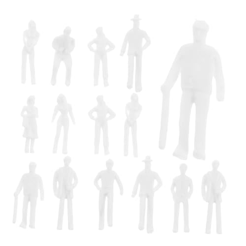 50 Stück Miniaturfiguren Kleines Modell Mini-Modell Digitales Modell Palettenmodell Unbemalte Modellmenschen Miniaturszenenfiguren Szenendekorationsfiguren Plastik Weiß MUELODSIC 50 Stück Miniaturfiguren Kleines Modell Mini-Modell Digitales Modell Palettenmodell Unbemalte Modellmenschen Miniaturszenenfiguren Szenendekorationsfiguren Plastik Weiß MUELODSIC von MUELODSIC