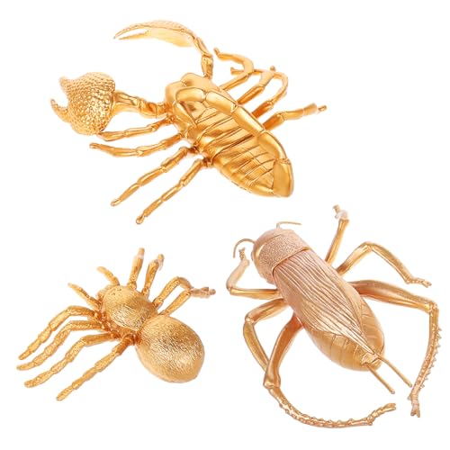 MUELODSIC 1 Satz Teiliges Set Lebensgroße Insektenfiguren Realistische Spinnen und Grillenmodelle für Kreative und Schreibtischdekoration für Lernen und Spaß MUELODSIC 1 Satz Teiliges Set Lebensgroße Insektenfiguren Realistische Spinnen und Grillenmodelle für Kreative und Schreibtischdekoration für Lernen und Spaß von MUELODSIC