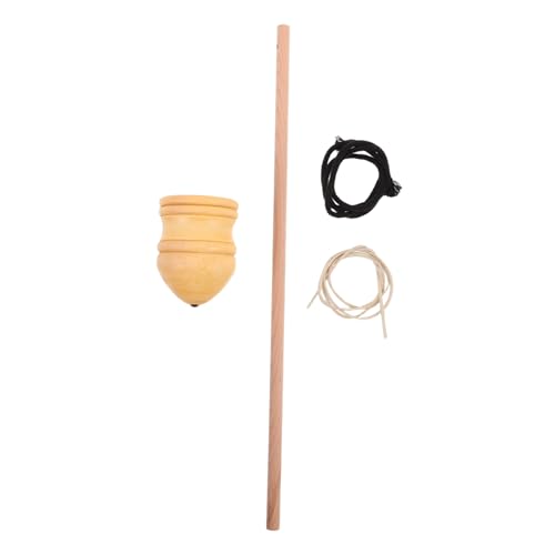 MUELODSIC 1 Satz hölzerner Kreisel Traditionelles für holzspielzeug für Malkreisel für aus Holz Halloween Spinning Gyro Baumwollseil Beige MUELODSIC 1 Satz hölzerner Kreisel Traditionelles für holzspielzeug für Malkreisel für aus Holz Halloween Spinning Gyro Baumwollseil Beige von MUELODSIC