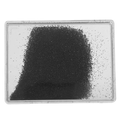 MUELODSIC 1 Schachtel Magnetfeld demonstrator mit Eisenpulver und Spänen Tragbares Physikalisches Lehrinstrument für Schule und Heimunterricht Einfache Handhabung Langlebig für Experimente von MUELODSIC