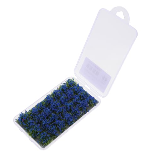 MUELODSIC 1 Schachtel Miniatur Grasbüschel mit Blauen Blüten Realistisches Statisches Modell Textur Geeignet für Modelleisenbahn Sandtisch Dekoration Micro Landschaften DIY Geländebau MUELODSIC 1 Schachtel Miniatur Grasbüschel mit Blauen Blüten Realistisches Statisches Modell Textur Geeignet für Modelleisenbahn Sandtisch Dekoration Micro Landschaften DIY Geländebau von MUELODSIC