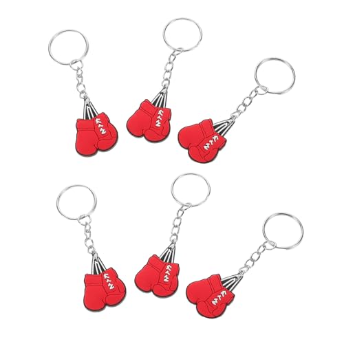 MUELODSIC 10 Stück Boxhandschuh-schlüsselanhänger Partyzubehör Zum Thema Boxen Taschenreihe Rucksackanhänger Autoschlüsselanhänger Schlüsselanhänger Mit Sportanhänger Zinklegierung Rot MUELODSIC 10 Stück Boxhandschuh-schlüsselanhänger Partyzubehör Zum Thema Boxen Taschenreihe Rucksackanhänger Autoschlüsselanhänger Schlüsselanhänger Mit Sportanhänger Zinklegierung Rot von MUELODSIC