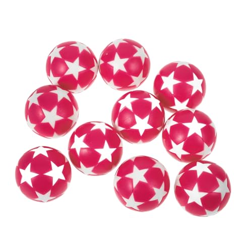 MUELODSIC 10 Stück Fünf-Sterne-Kickertisch -Ersatz Fußball-Spielball Tischfußball Zubehör Ersatzteile für Tischfußball Fußballball für Erwachsene Tischfußballspielbälle Harz MUELODSIC 10 Stück Fünf-Sterne-Kickertisch -Ersatz Fußball-Spielball Tischfußball Zubehör Ersatzteile für Tischfußball Fußballball für Erwachsene Tischfußballspielbälle Harz von MUELODSIC