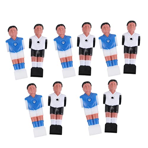 MUELODSIC 10 Stück Fußballmaschinen Zubehör Fußballmann Tischfußball Aufblasbare Fußbälle Spielfigur Netz Aufblasbare Fußballdekorationen Spieler Zappeln Mini Billardtisch Tackle Harz MUELODSIC 10 Stück Fußballmaschinen Zubehör Fußballmann Tischfußball Aufblasbare Fußbälle Spielfigur Netz Aufblasbare Fußballdekorationen Spieler Zappeln Mini Billardtisch Tackle Harz von MUELODSIC