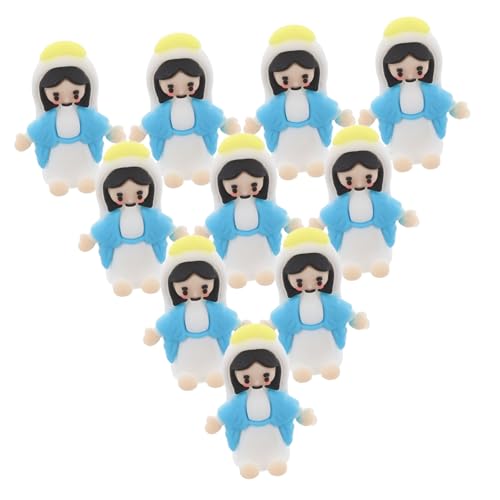 MUELODSIC 10 Stück Teiliges Figuren aus Kunststoff Dekorative Tortenornamente Mikrolandschafts Dekorationen für Partys Desktop Adornments Kreative für Kinderfeste MUELODSIC 10 Stück Teiliges Figuren aus Kunststoff Dekorative Tortenornamente Mikrolandschafts Dekorationen für Partys Desktop Adornments Kreative für Kinderfeste von MUELODSIC